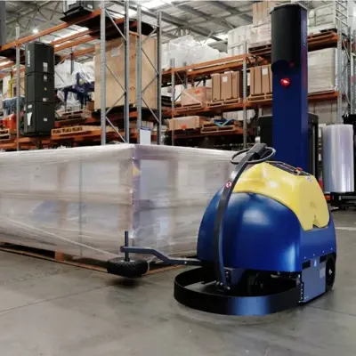 FR390 Semi Automatic Stretch Wrapping Robot