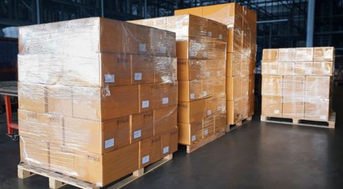 Wrapped Pallets - FR2000 Stretch Wrapping Robot
